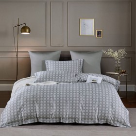 Комплект постельного белья 1,5-спальный, египетский хлопок Premium 2111-4S