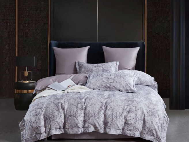 Комплект постельного белья 1,5-спальный, египетский хлопок Premium 2152-4S