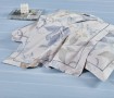 Комплект постельного белья 1,5-спальный, печатный сатин 1986-4S