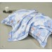 Комплект с ЛЕТНИМи одеялами из  печатного сатина 160х220 см, 2165-2OSP