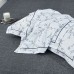 Комплект с ЛЕТНИМ одеялом из печатного сатина 160х220 см, 2173-OSPS