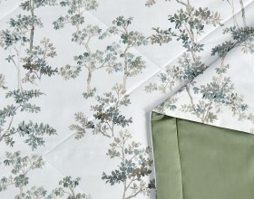 Комплект с ЛЕТНИМ одеялом из египетского хлопка Premium 200х220 см, 2233-OMP