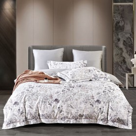 Комплект постельного белья Евро, египетский хлопок Premium 2255-6 