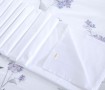 Комплект постельного белья Евро, египетский хлопок Premium с вышивкой 2260-6  