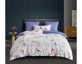 Комплект постельного белья 1,5-спальный, египетский хлопок Premium 2053-4S