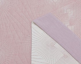 Плед ЛЕТНИЙ хлопковый муслин, наполнитель искусственный шелк 200х220 см, 1653-OM