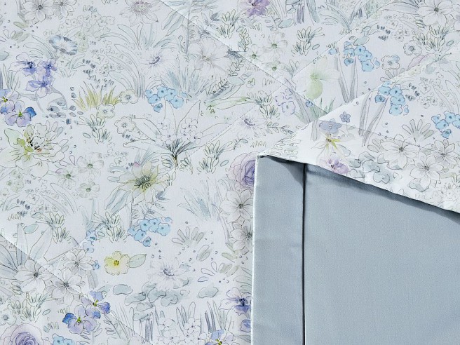 Комплект с ЛЕТНИМ одеялом из фланели-тенсел 200х220 см, 2272-OMP Комплект с ЛЕТНИМ одеялом из фланели-тенсел 200х220 см, 2272-OMP