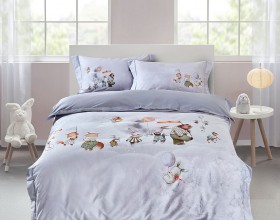 Комплект постельного белья 1,5-спальный, египетский хлопок Premium 2312-4S