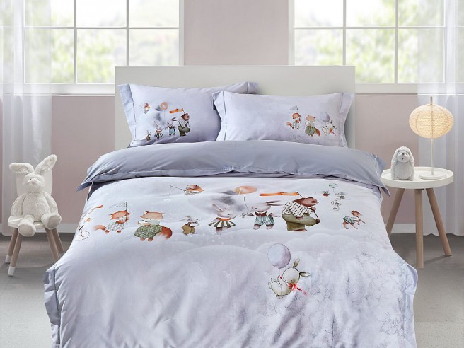 Комплект постельного белья 1,5-спальный, египетский хлопок Premium 2312-4XS Комплект постельного белья 1,5-спальный, египетский хлопок Premium 2312-4XS