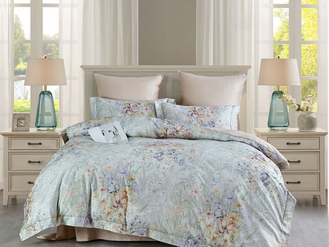 Комплект постельного белья Евро, египетский хлопок Premium 2319-6 Комплект постельного белья Евро, египетский хлопок Premium 2319-6