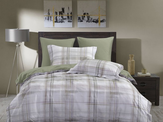 Комплект постельного белья 1,5-спальный, сатин с лазерной печатью 2336-4S Комплект постельного белья 1,5-спальный, сатин с лазерной печатью 2336-4S