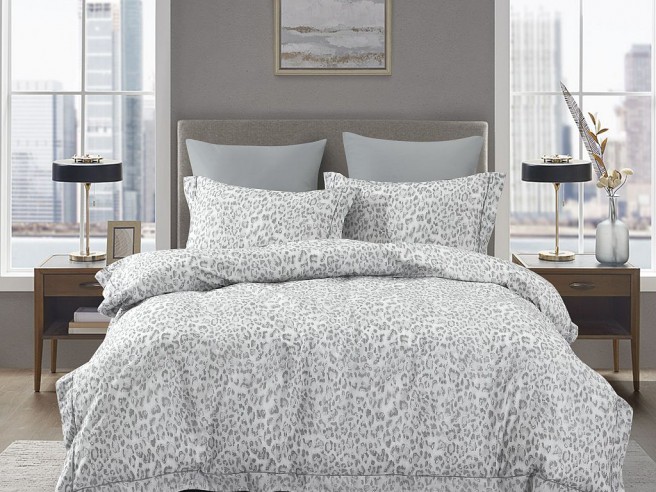 Комплект постельного белья 1,5-спальный, сатин с лазерной печатью 2339-4S Комплект постельного белья 1,5-спальный, сатин с лазерной печатью 2339-4S