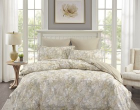 Комплект постельного белья Евро, сатин с лазерной печатью 2342-6 Комплект постельного белья Евро, сатин с лазерной печатью 2342-6