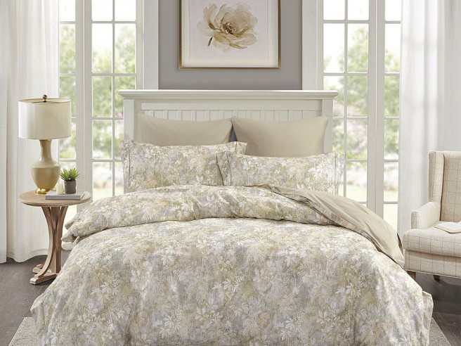 Комплект постельного белья Семейный, сатин с лазерной печатью 2342-7 Комплект постельного белья Семейный, сатин с лазерной печатью 2342-7