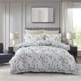 Комплект постельного белья Евро, сатин с лазерной печатью 2345-6 Комплект постельного белья Евро, сатин с лазерной печатью 2345-6