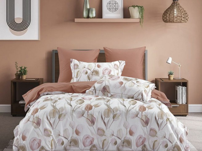 Комплект постельного белья Евро, сатин с лазерной печатью 2346-6 Комплект постельного белья Евро, сатин с лазерной печатью 2346-6