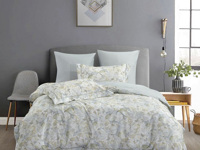 Комплект постельного белья Евро, сатин с лазерной печатью 2347-6 Комплект постельного белья Евро, сатин с лазерной печатью 2347-6