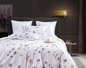 Комплект постельного белья 1,5-спальный, египетский хлопок Premium 2183-4S