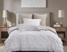 Комплект постельного белья Евро, сатин с лазерной печатью 2348-6 Комплект постельного белья Евро, сатин с лазерной печатью 2348-6