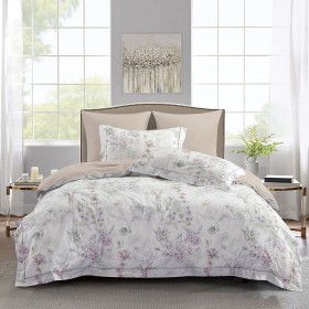 Комплект постельного белья 1,5-спальный, сатин с лазерной печатью 2349-4S Комплект постельного белья 1,5-спальный, сатин с лазерной печатью 2349-4S