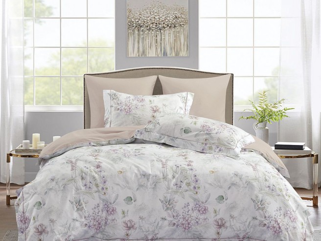 Комплект постельного белья Евро, сатин с лазерной печатью 2349-6 Комплект постельного белья Евро, сатин с лазерной печатью 2349-6