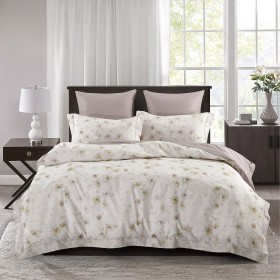 Комплект постельного белья 1,5-спальный, сатин с лазерной печатью 2354-4S Комплект постельного белья 1,5-спальный, сатин с лазерной печатью 2354-4S