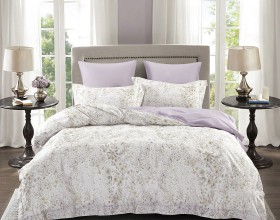 Комплект постельного белья Евро, сатин с лазерной печатью 2356-6 Комплект постельного белья Евро, сатин с лазерной печатью 2356-6