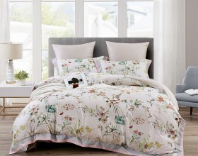 Комплект постельного белья Семейный, фланель-тенсел 2361-7 Комплект постельного белья Семейный, фланель-тенсел 2361-7
