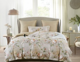 Комплект постельного белья Семейный, египетский хлопок Premium 2365-7