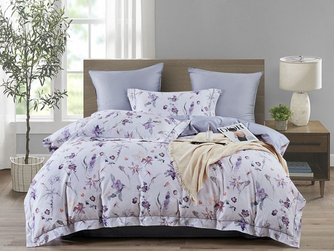 Комплект постельного белья 1,5-спальный, египетский хлопок Premium 2370-4S Комплект постельного белья 1,5-спальный, египетский хлопок Premium 2370-4S