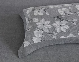 Комплект с ЛЕТНИМ одеялом из муслинового жаккарда 160х220 см, 2065-OSPS