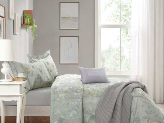 Комплект с 2-МЯ ЛЕТНИМИ одеялами из египетского хлопка ПРЕМИУМ 160х220 см, 2261-2OSP