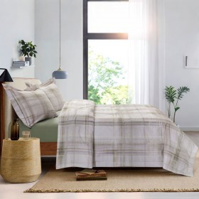 Комплект с 2-мя ЛЕТНИМи одеялами из сатина с лазерной печатью 160х220 см, 2336-2OSP