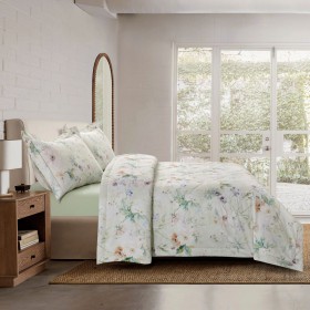 Комплект с 2-мя ЛЕТНИМи одеялами из сатина с лазерной печатью 160х220 см, 2337-2OSP