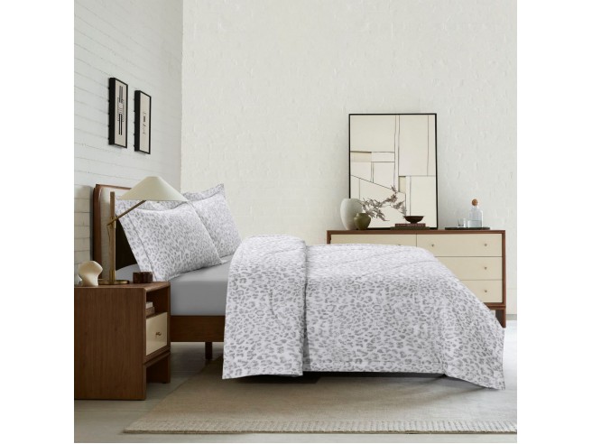 Комплект с ЛЕТНИМ одеялом из сатина с лазерной печатью 200х220 см, 2339-OMP