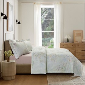 Комплект с 2-мя ЛЕТНИМи одеялами из сатина с лазерной печатью 160х220 см, 2344-2OSP