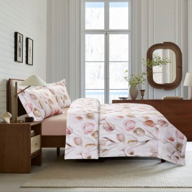 Комплект с 2-мя ЛЕТНИМи одеялами из сатина с лазерной печатью 160х220 см, 2346-2OSP