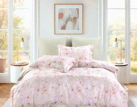 Комплект постельного белья 1,5-спальный, сатин с лазерной печатью 2371-4S