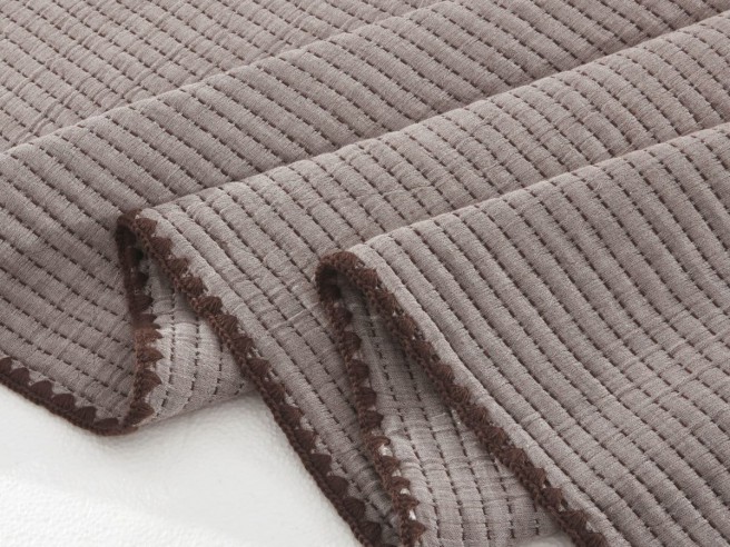 Плед ЛЕТНИЙ хлопковый муслин, наполнитель искусственный шелк 220х240 см, 2404-OML