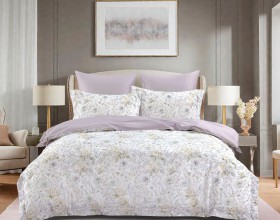 Комплект постельного белья Евро стандарт, сатин с лазерной печатью 2378-6